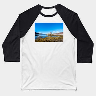 Eilean Donan Castle landscape Baseball T-Shirt